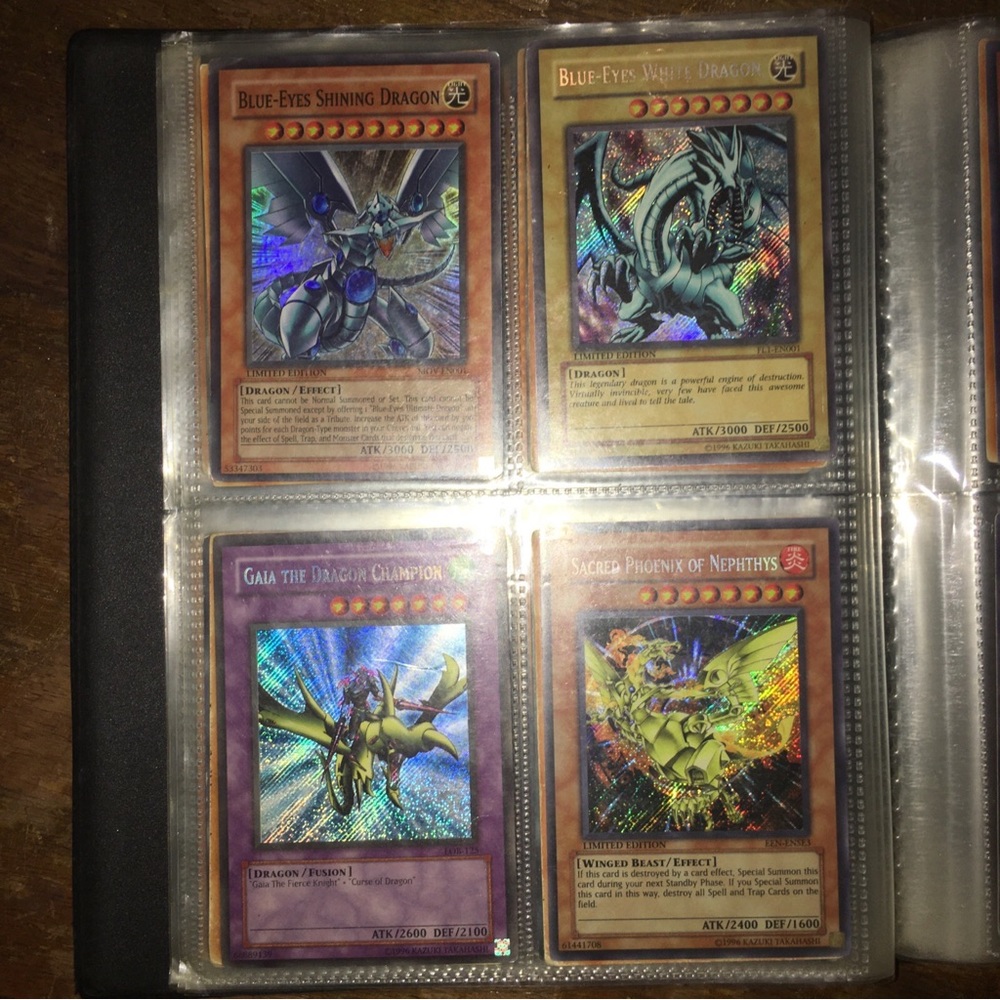 My early 2000’s childhood Yugioh Card Collection!
